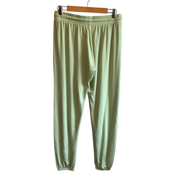 LNA Clothing NWT Brushed Terry Sweat Pant in Smoke Green - size Large - Picture 2 of 4